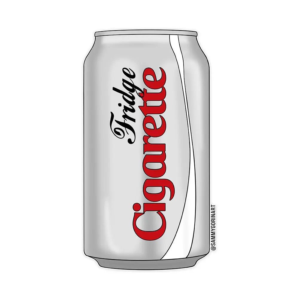 Fridge Ciggy Sticker