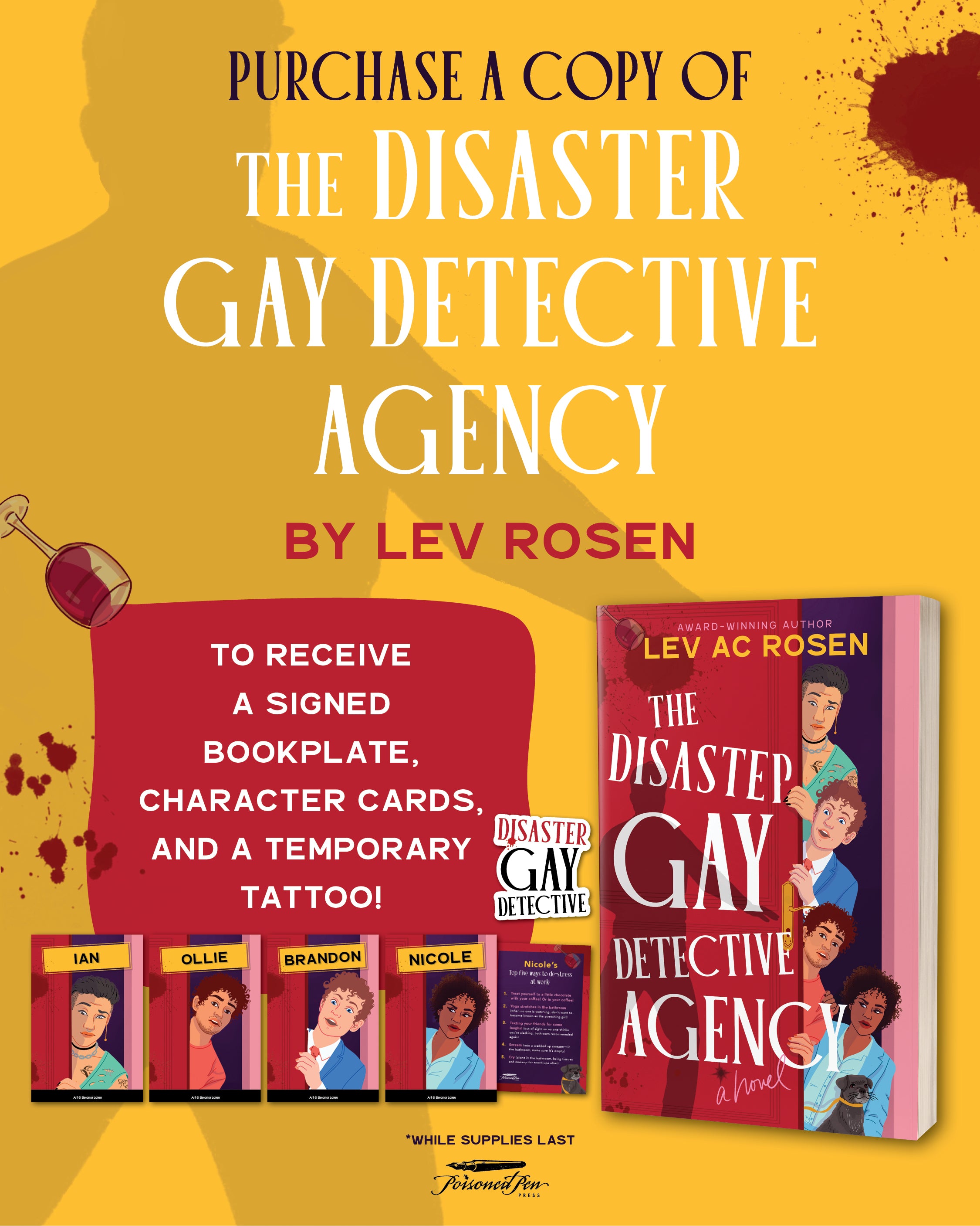 The Disaster Gay Detective Agency - Lev AC Rosen