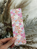 Retro Floral Bookmark