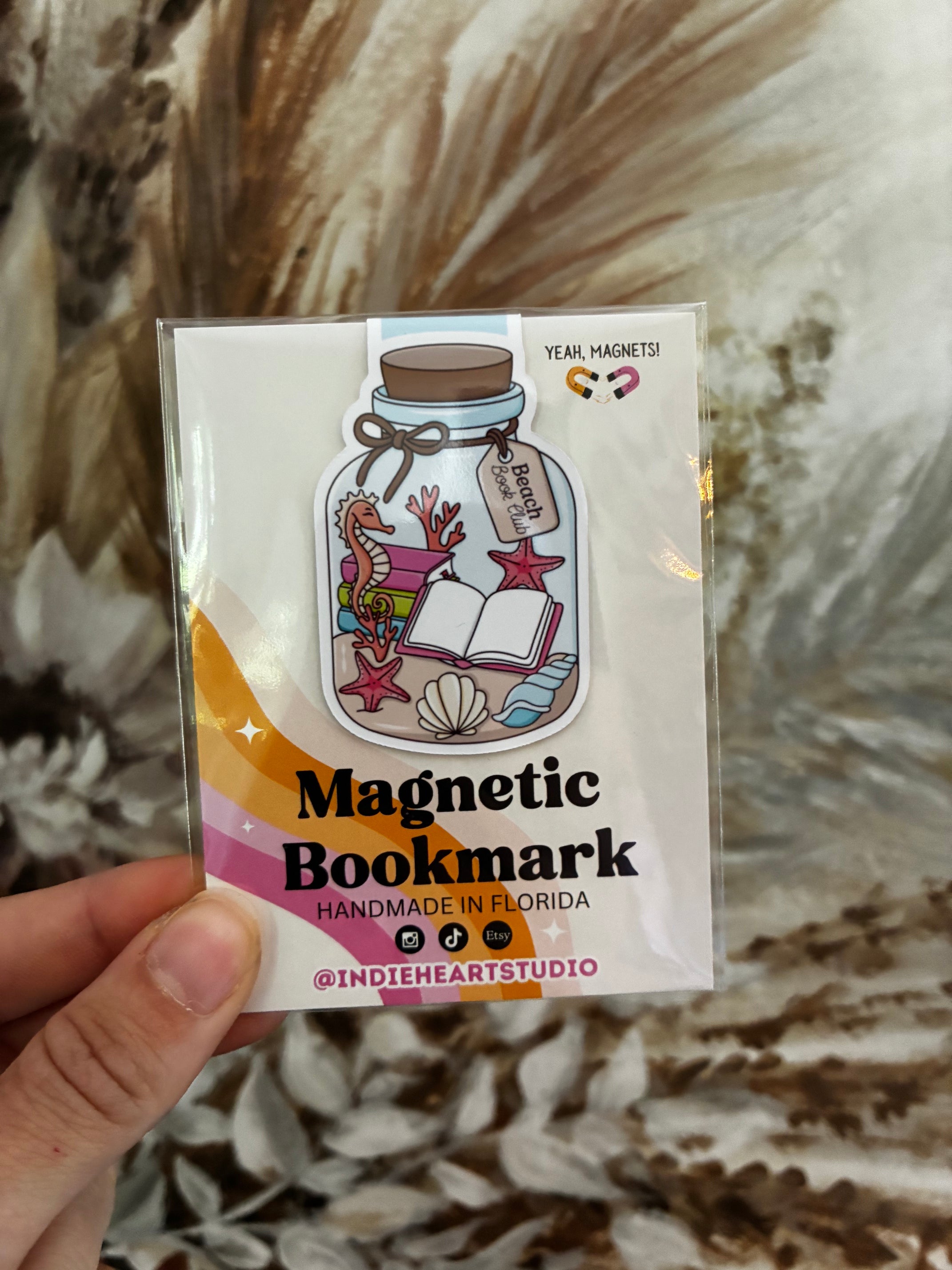 Summer in a Jar Magnetic Bookmark