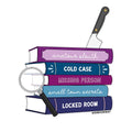 Thriller Bookstack Sticker